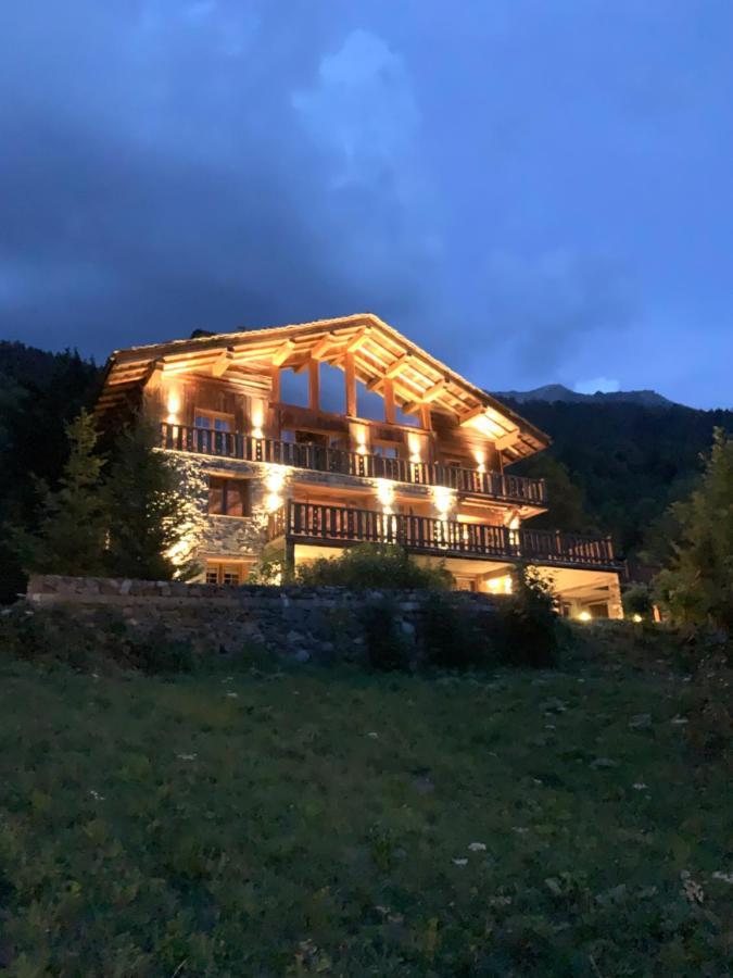 Le Ruitor, chalet 500 m2 luxueux de caractère Sainte-Foy-Tarentaise Extérieur photo
