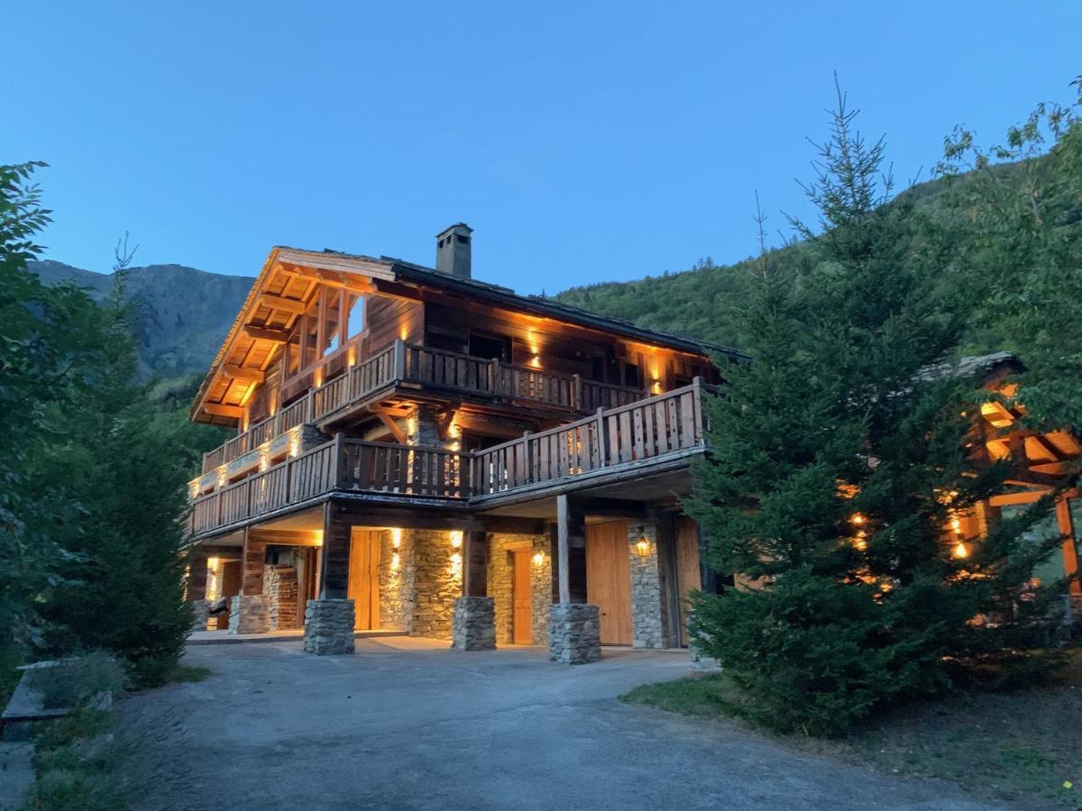 Le Ruitor, chalet 500 m2 luxueux de caractère Sainte-Foy-Tarentaise Extérieur photo