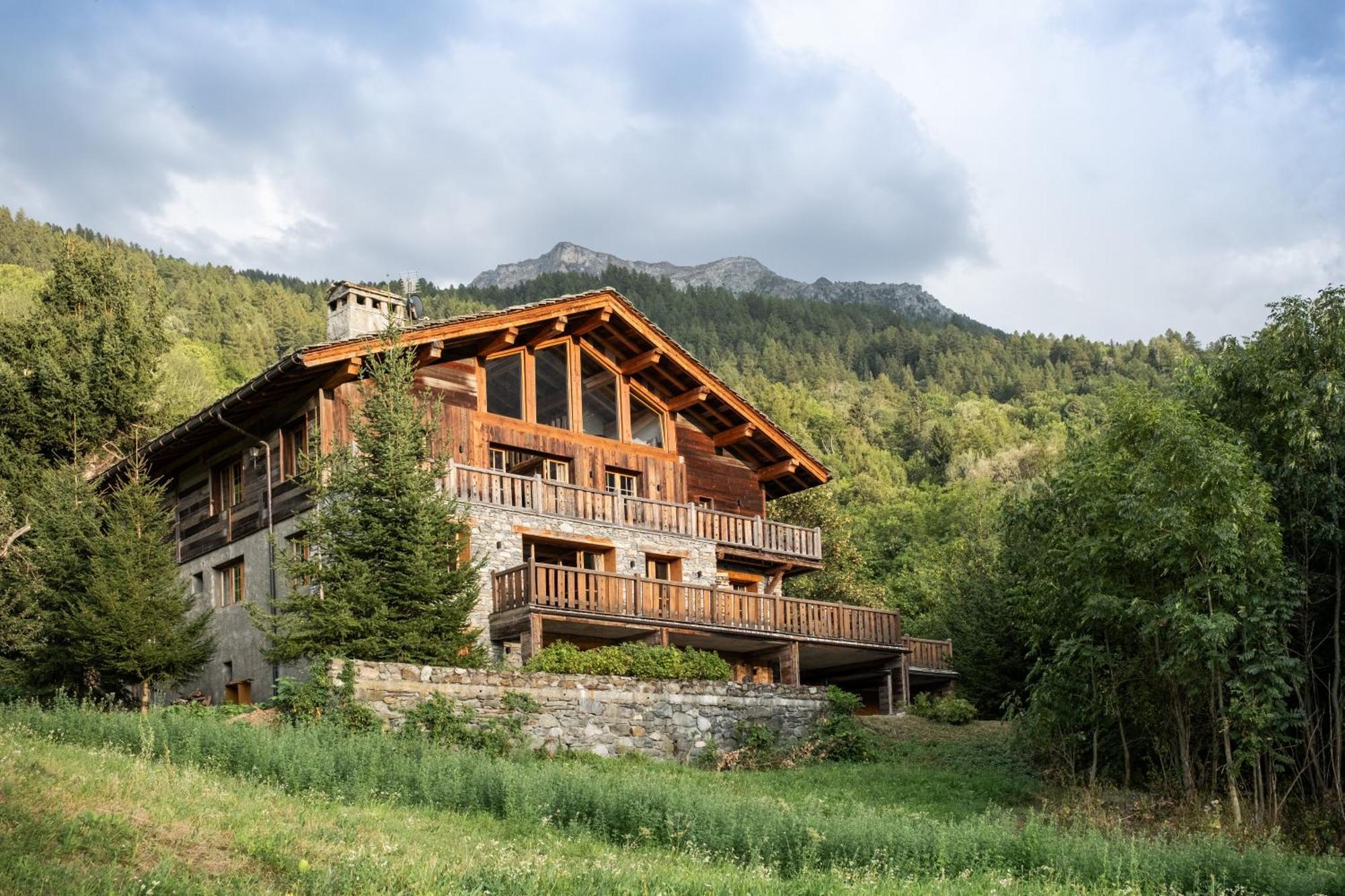 Le Ruitor, chalet 500 m2 luxueux de caractère Sainte-Foy-Tarentaise Extérieur photo