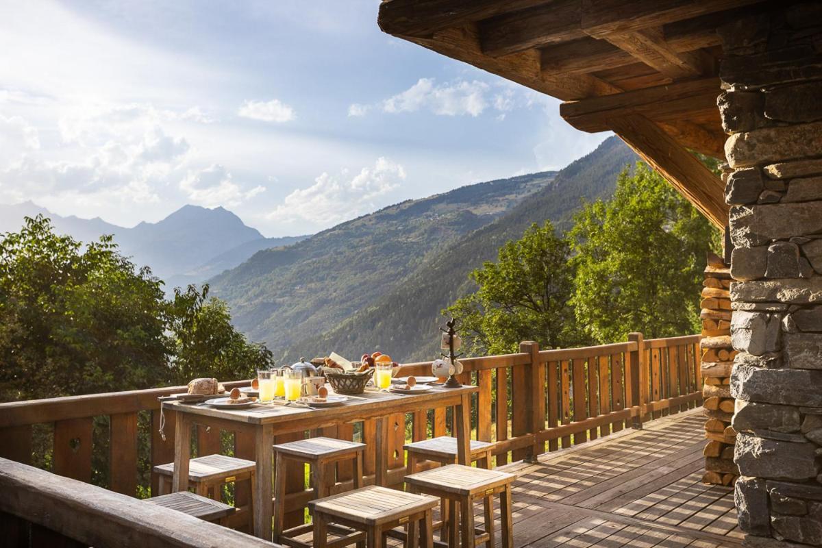 Le Ruitor, chalet 500 m2 luxueux de caractère Sainte-Foy-Tarentaise Extérieur photo