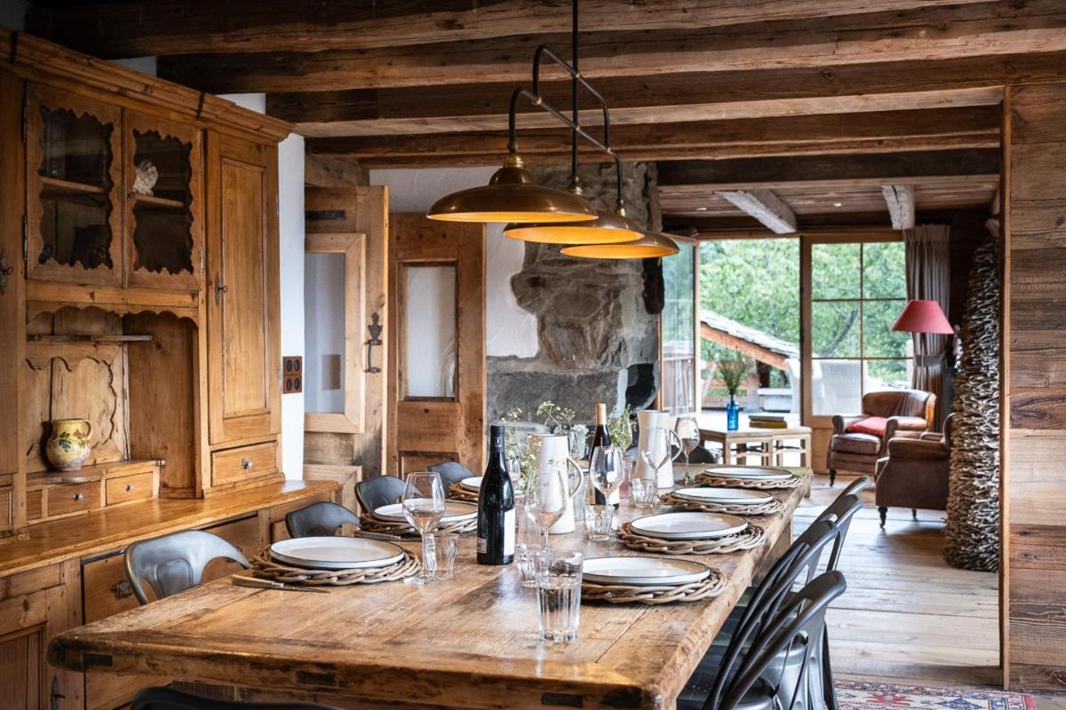 Le Ruitor, chalet 500 m2 luxueux de caractère Sainte-Foy-Tarentaise Extérieur photo