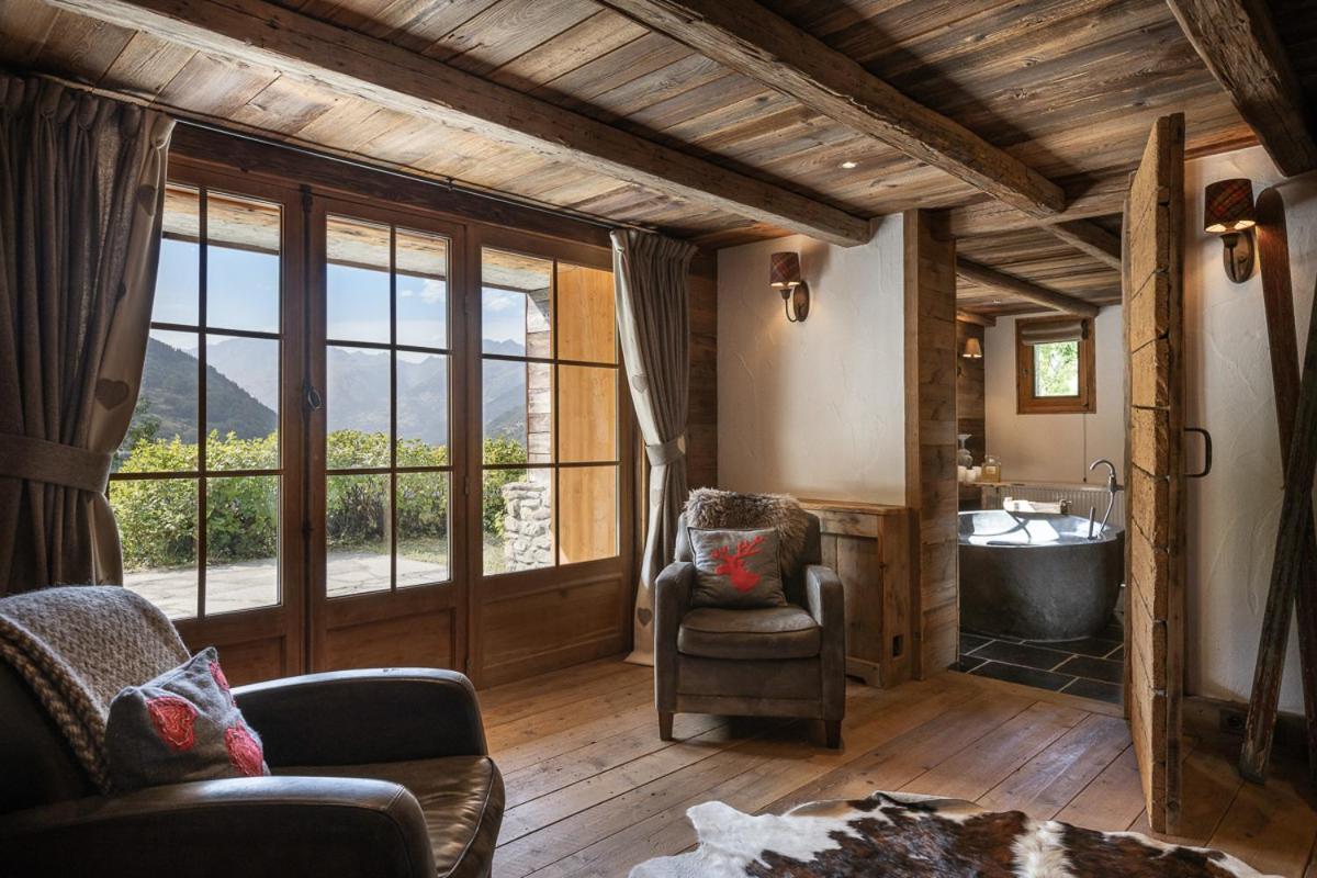 Le Ruitor, chalet 500 m2 luxueux de caractère Sainte-Foy-Tarentaise Extérieur photo